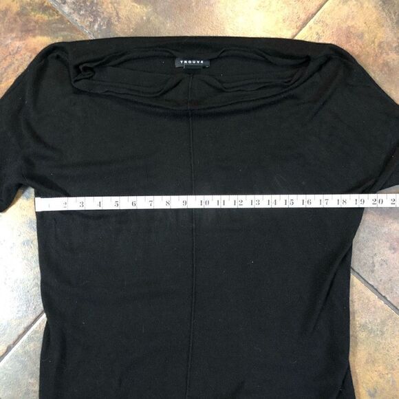 Trouvé Women’s Black Scoop Neck Sweater size Large - Picture 4 of 8